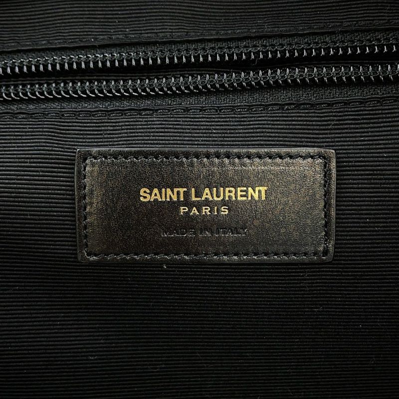 サンローランパリ バックパック クラシックハンター キャンバス 326865 リュックサック 黒 白