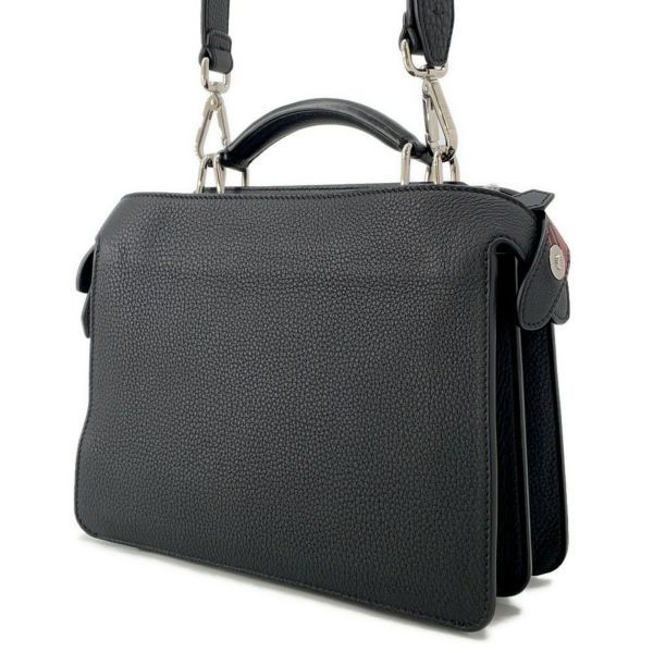 フェンディ ハンドバッグ ピーカブー アイシーユー ミニ レザー 7VA530 FENDI 2wayショルダー 黒