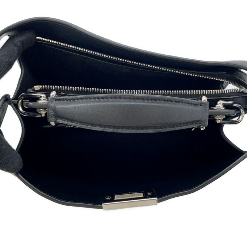 フェンディ ハンドバッグ ピーカブー アイシーユー ミニ レザー 7VA530 FENDI 2wayショルダー 黒