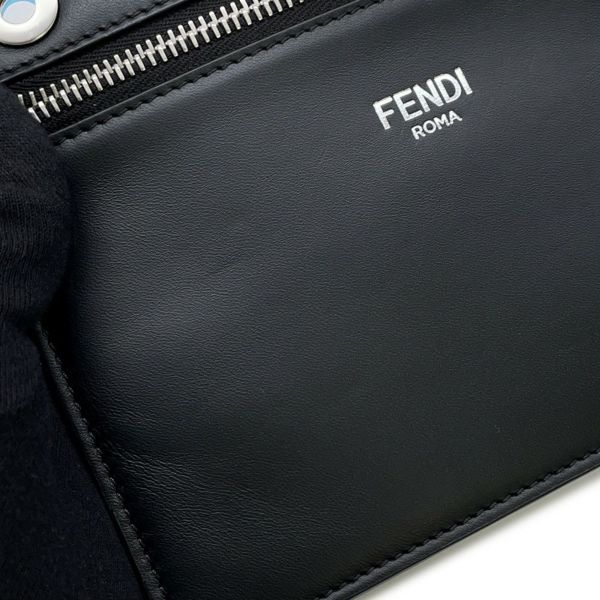 フェンディ ハンドバッグ ピーカブー アイシーユー ミニ レザー 7VA530 FENDI 2wayショルダー 黒