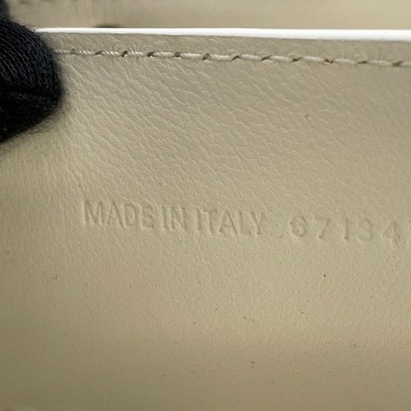 バレンシアガ ハンドバッグ ビストロ XS パテントレザー 671342 BALENCIAGA 2wayショルダーバッグ バスケットバッグ 白