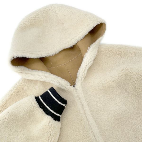 クリスチャン・ディオール ジャケット ラムスキン ウール レディースサイズ34 248C85AL815 Christian Dior