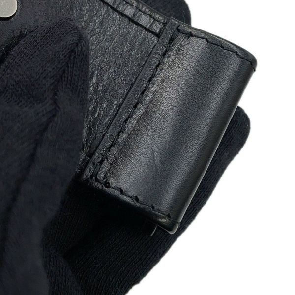 ボッテガヴェネタ ボディバッグ マキシイントレチャート カセット ミニスリングバッグ 701366 BOTTEGA VENETA 黒