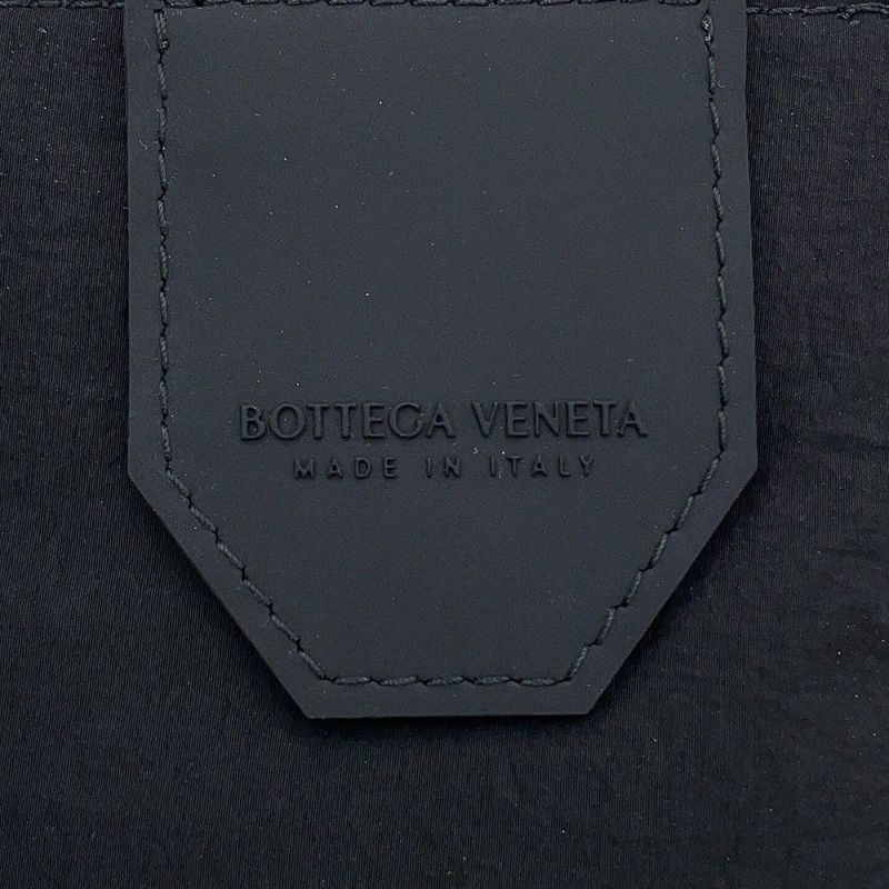 ボッテガヴェネタ ボディバッグ マキシイントレチャート カセット ミニスリングバッグ 701366 BOTTEGA VENETA 黒