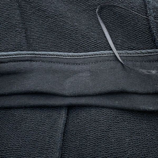 シャネル スカート ココマーク ロゴプリント スウェット スカート コットン レディースサイズ36 P70693 CHANEL 黒