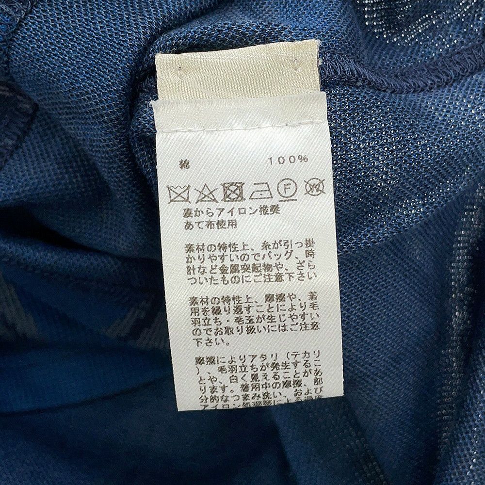 エルメス 半袖Tシャツ Dance of Horses Light 馬柄 鹿の子 コットン メンズサイズM HERMES
