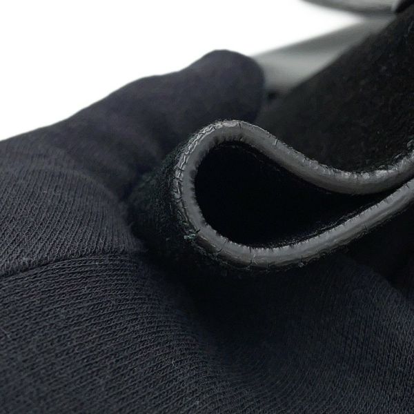 セリーヌ ハンドバッグ トラペーズ クロコ型押しレザー スエード CELINE 2way 黒