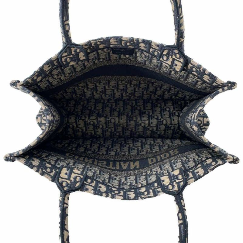 クリスチャン・ディオール トートバッグ ブックトート オブリーク ミディアム M1296ZRIW Dior トロッター