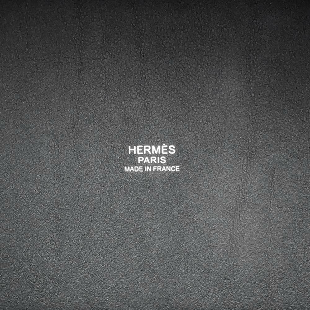 エルメス ハンドバッグ ピコタンロックPM カーゴ ブラック/シルバー金具 トワルエラン/スイフト W刻印