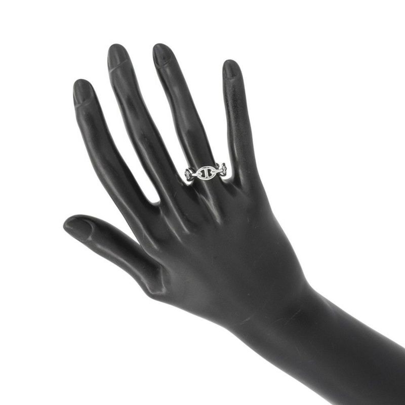 エルメス リング シェーヌダンクル アンシェネPM Enchainee SV925シルバー リングサイズ49 HERMES ジュエリー