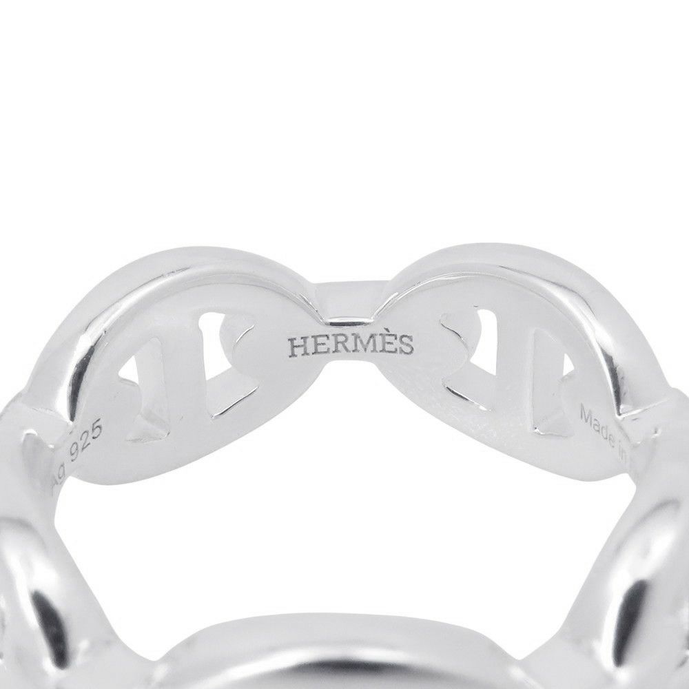 エルメス リング シェーヌダンクル アンシェネPM Enchainee SV925シルバー リングサイズ49 HERMES ジュエリー