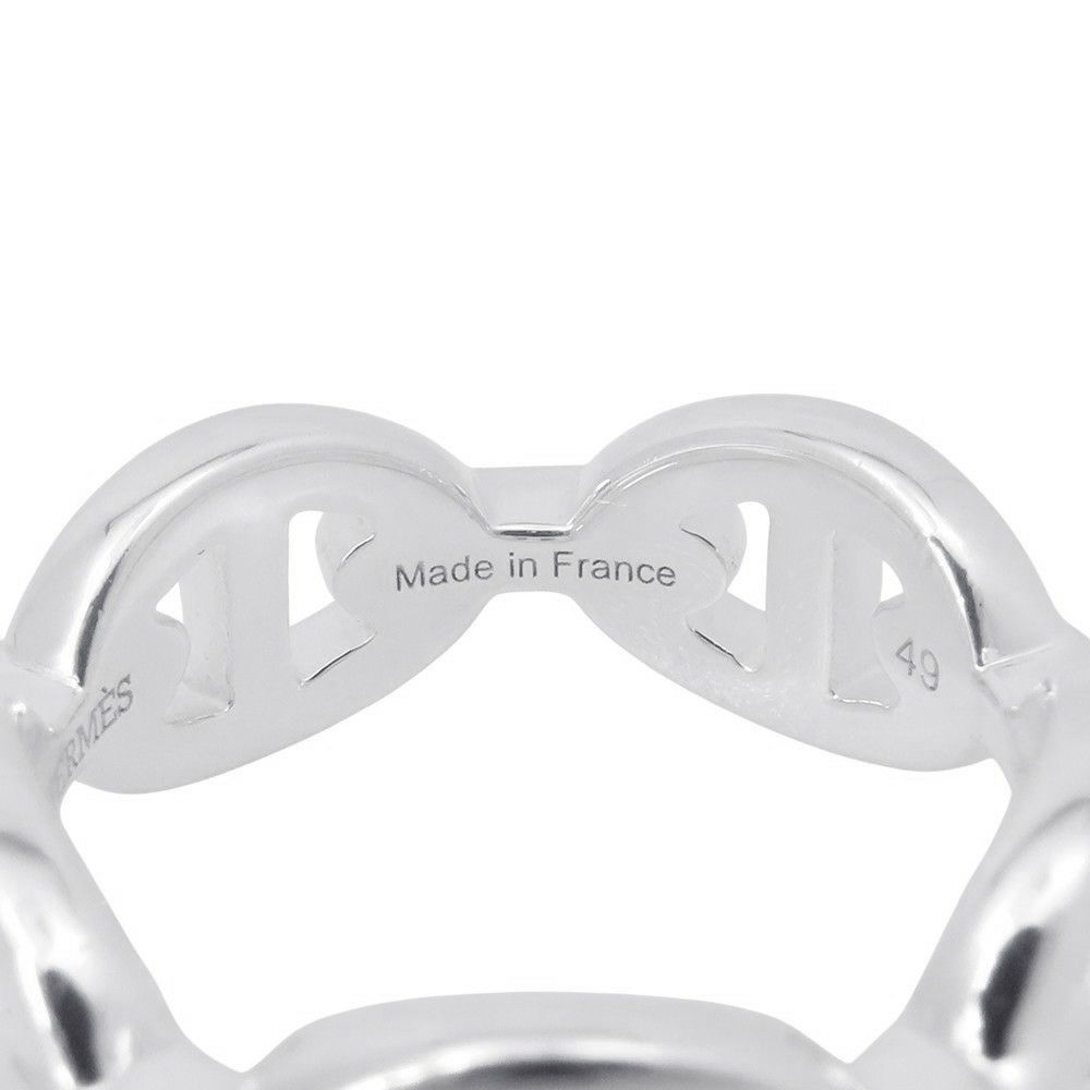 エルメス リング シェーヌダンクル アンシェネPM Enchainee SV925シルバー リングサイズ49 HERMES ジュエリー