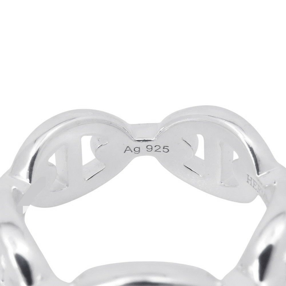 エルメス リング シェーヌダンクル アンシェネPM Enchainee SV925シルバー リングサイズ49 HERMES ジュエリー