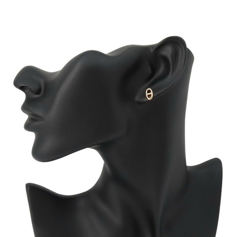 エルメス ピアス シェーヌダンクル ファランドール TPM K18PGピンクゴールド HERMES ジュエリー