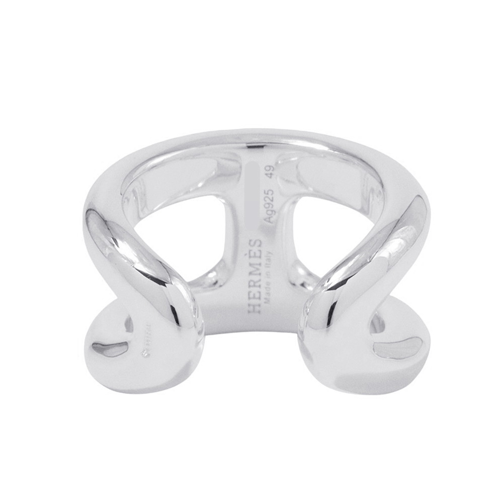 エルメス リング オスモズPM Osmose SV925シルバー リングサイズ49 HERMES ジュエリー 指輪