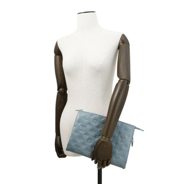 ルイヴィトン ショルダーバッグ モノグラム・エンボス/ラムレザー クッサンPM M21197 LOUIS VUITTON ヴィトン 2way