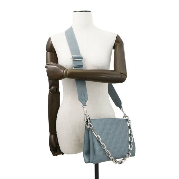 ルイヴィトン ショルダーバッグ モノグラム・エンボス/ラムレザー クッサンPM M21197 LOUIS VUITTON ヴィトン 2way