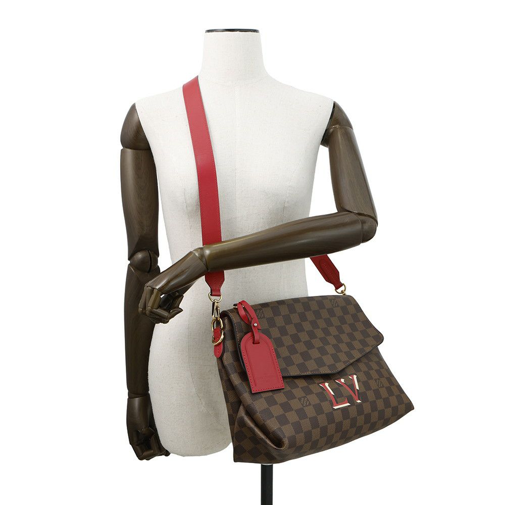 ルイヴィトン ハンドバッグ ダミエ・エベヌ ボブール N40176 LOUIS VUITTON ヴィトン バッグ 2wayショルダーバッグ
