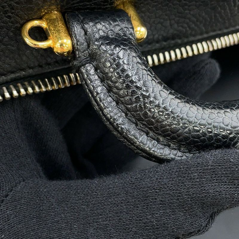 シャネル ハンドバッグ ココマーク バニティバッグ キャビアスキン A07061 CHANEL 2way 黒 ヴァニティ