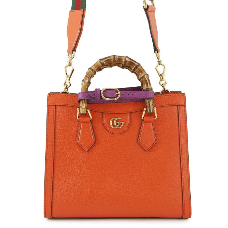 グッチ ハンドバッグ ダイアナ スモール バンブーハンドル 702721 GUCCI 2way ショルダーバッグ