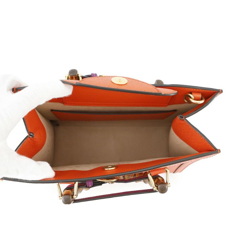 グッチ ハンドバッグ ダイアナ スモール バンブーハンドル 702721 GUCCI 2way ショルダーバッグ