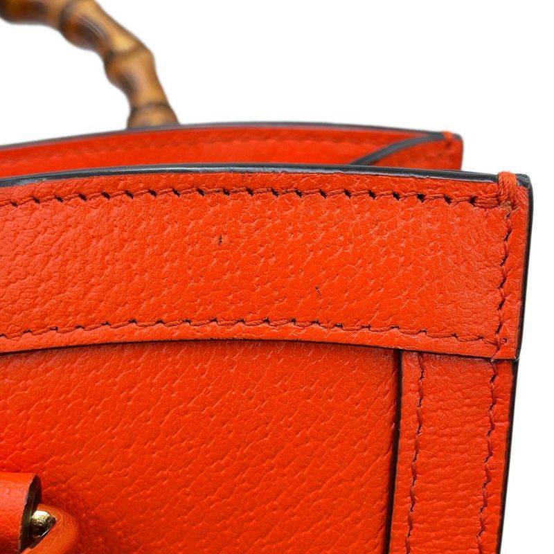 グッチ ハンドバッグ ダイアナ スモール バンブーハンドル 702721 GUCCI 2way ショルダーバッグ