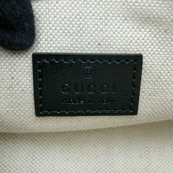 グッチ ショルダーバッグ ホースビット 1955 レザー ミニ 774209 GUCCI ハンドバッグ 黒