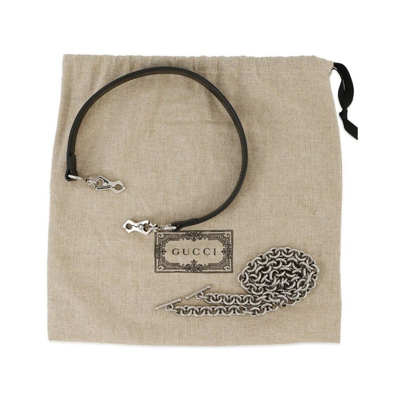 グッチ ショルダーバッグ ホースビット 1955 レザー ミニ 774209 GUCCI ハンドバッグ 黒