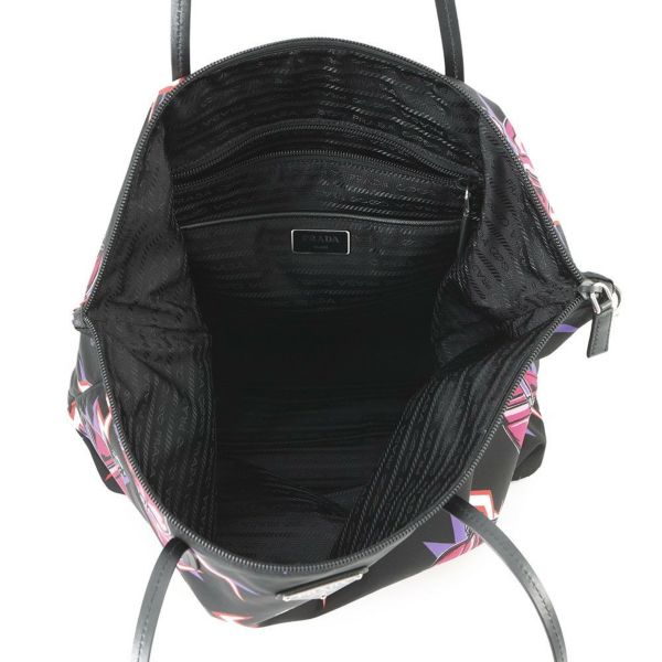 プラダ トートバッグ フランケン ナイロン 1BG189 PRADA 2wayバッグ 黒