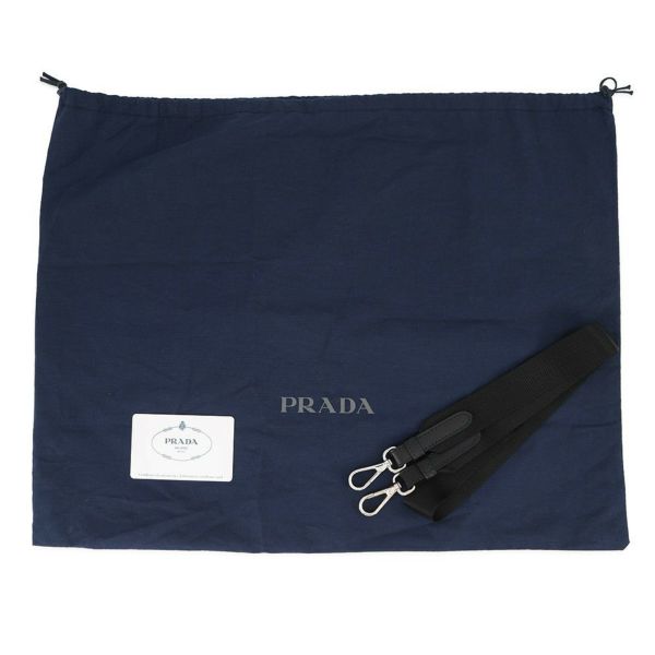 プラダ トートバッグ フランケン ナイロン 1BG189 PRADA 2wayバッグ 黒