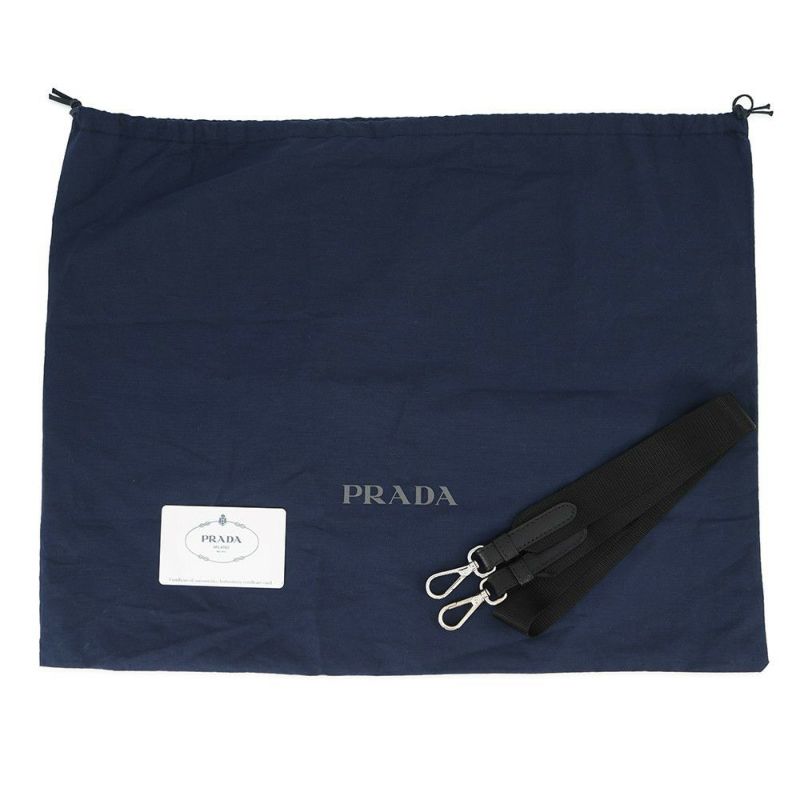 プラダ トートバッグ フランケン ナイロン 1BG189 PRADA 2wayバッグ 黒