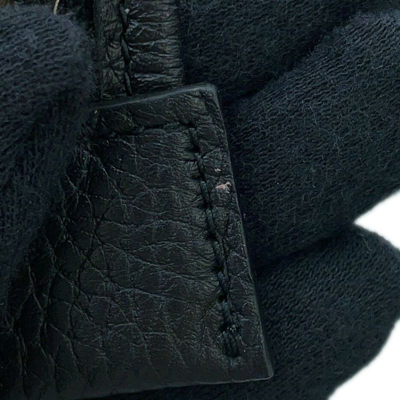 グッチ クラッチバッグ ジャンボGG クロスボディバッグ ミディアム レザー 696009 GUCCI ショルダーバッグ 黒