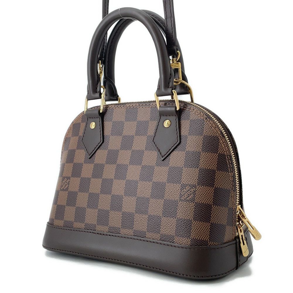 ルイヴィトン ハンドバッグ ダミエ・エベヌ アルマBB N41221 LOUIS VUITTON ヴィトン バッグ