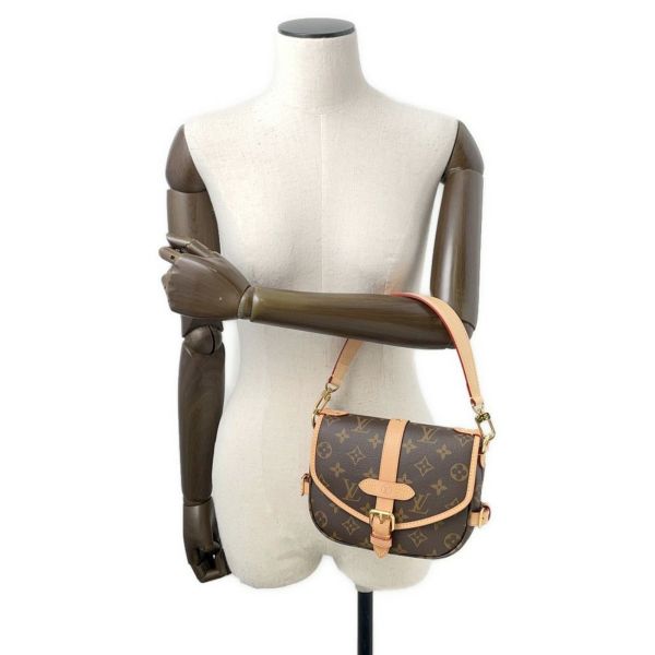 ルイヴィトン ハンドバッグ モノグラム ソミュールBB M46740 LOUIS VUITTON 2wayショルダーバッグ