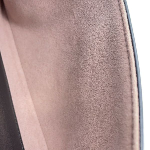 ルイヴィトン チェーンショルダーバッグ モノグラム ラムレザー ポシェット・クッサン M82116 ヴィトン ブラック 黒