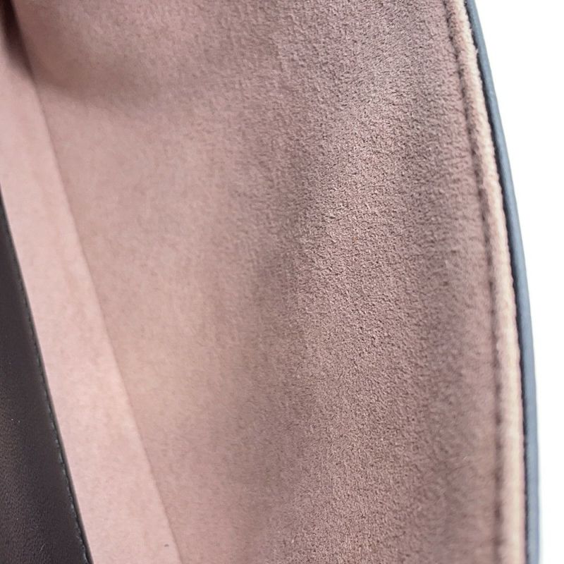 ルイヴィトン チェーンショルダーバッグ モノグラム ラムレザー ポシェット・クッサン M82116 ヴィトン ブラック 黒