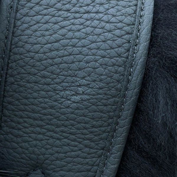 ルイヴィトン リュック モノグラム/ファー Automne Hiver 2020 マルチファー バックパック M24776 バッグ 黒 ブラック