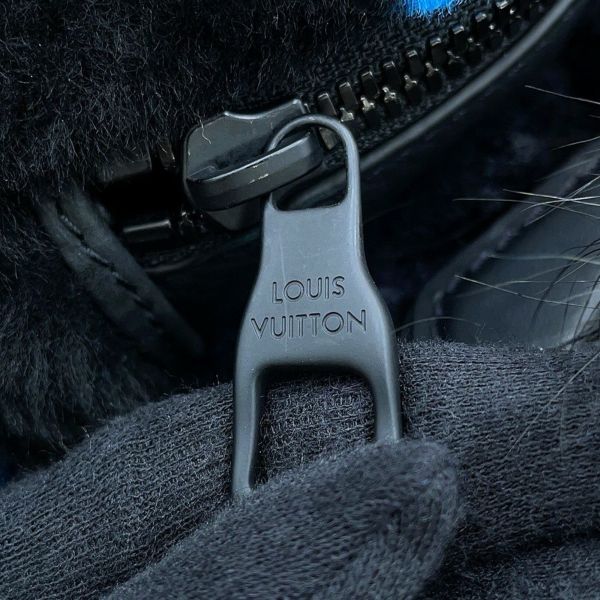 ルイヴィトン リュック モノグラム/ファー Automne Hiver 2020 マルチファー バックパック M24776 バッグ 黒 ブラック