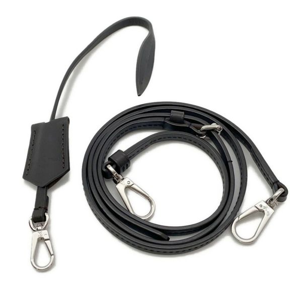 ルイヴィトン ハンドバッグ モノグラム・マヒナ ヒナ PM M54350 LOUIS VUITTON 2way ショルダーバッグ ブラック 黒