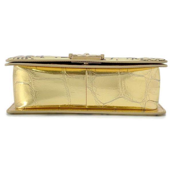 シャネル チェーンショルダーバッグ ボーイシャネル  型押しレザー A67086 ココマーク CHANEL バッグ セール品