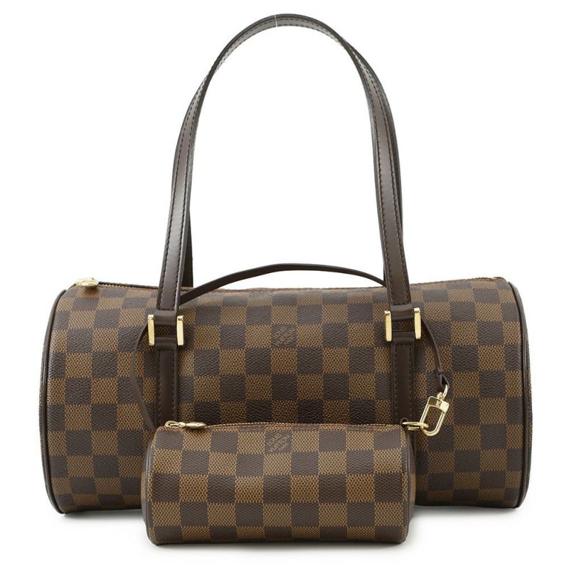 ルイヴィトン ハンドバッグ ダミエ・エベヌ パピヨン30 ポーチ付き N51303 LOUIS VUITTON ヴィトン バッグ