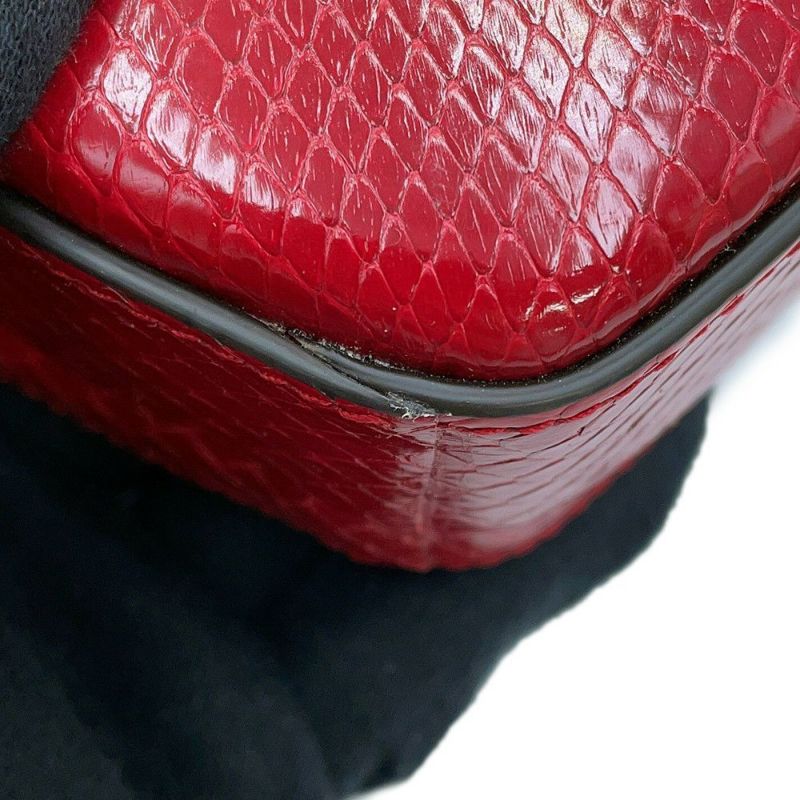 グッチ ハンドバッグ ハート型  GGパイソン 741700 LJM0G GUCCI バッグ