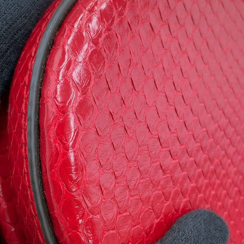 グッチ ハンドバッグ ハート型  GGパイソン 741700 LJM0G GUCCI バッグ