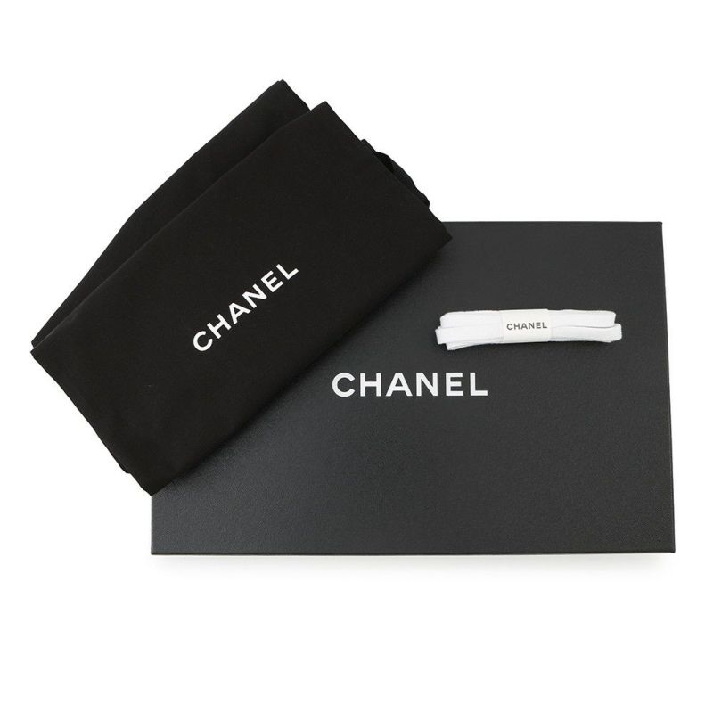 シャネル スニーカー ココマーク レディースサイズ37 G38299 CHANEL 靴 黒 白