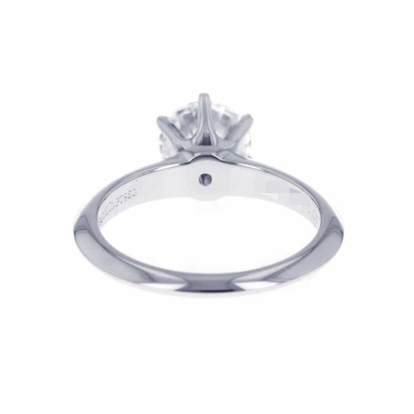 ティファニー リング ソリティア ダイヤモンド 1.25ct Pt950プラチナ リングサイズ約11号 鑑定書付き 指輪 ジュエリー