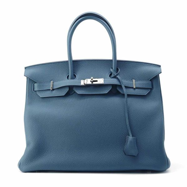 エルメス バーキン35 コルヴェール/シルバー金具 トゴ T刻印 HERMES Birkin ハンドバッグ