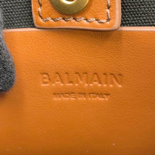 バルマン ショルダーバッグ B-Army インサート ミニショッピングバッグ キャンバス AN1FD808 TDCS GEM BALMAIN