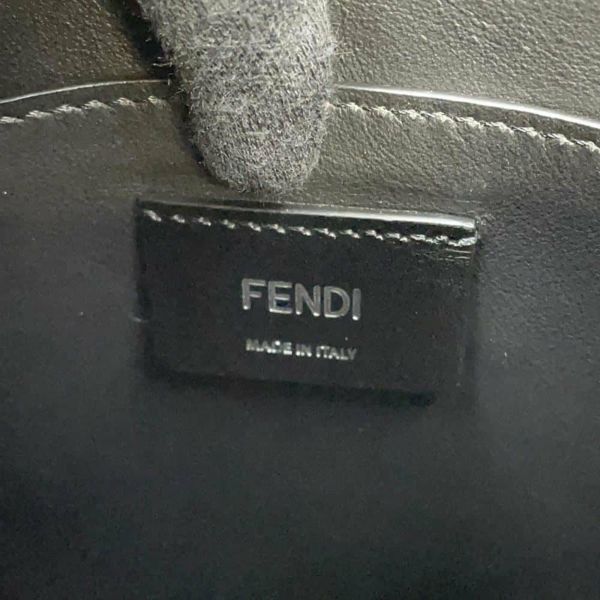 フェンディ ハンドバッグ ショッピングバッグ レザー 7VA512 FENDI 2wayショルダーバッグ 黒