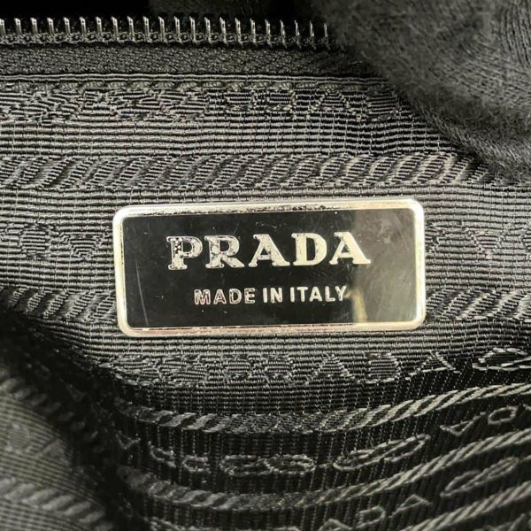 プラダ ボストンバッグ ナイロン レザー PRADA 旅行用バッグ トラベル 黒