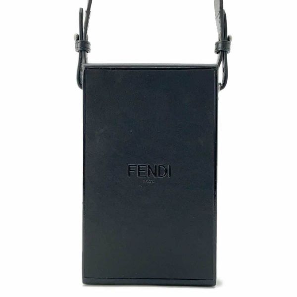 フェンディ ショルダーバッグ ボックス レザー 7VA519 FENDI 黒 安心保証 | 中古・新品ブランド販売ギャラリーレア公式通販